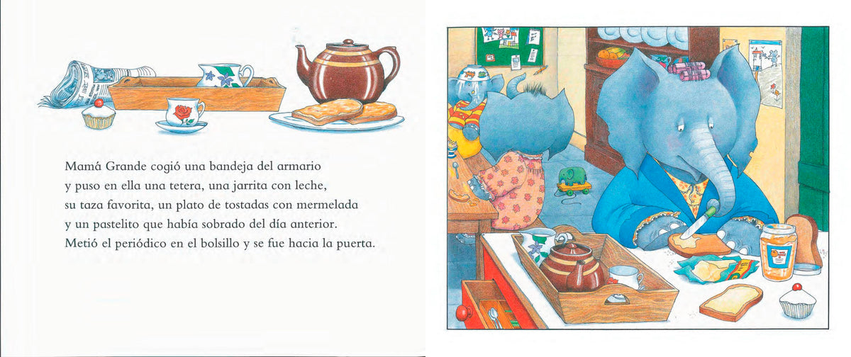 Cinco minutos de paz - Jill Murphy - Kalandraka - Libro Nuevo (Tapa Dura)
