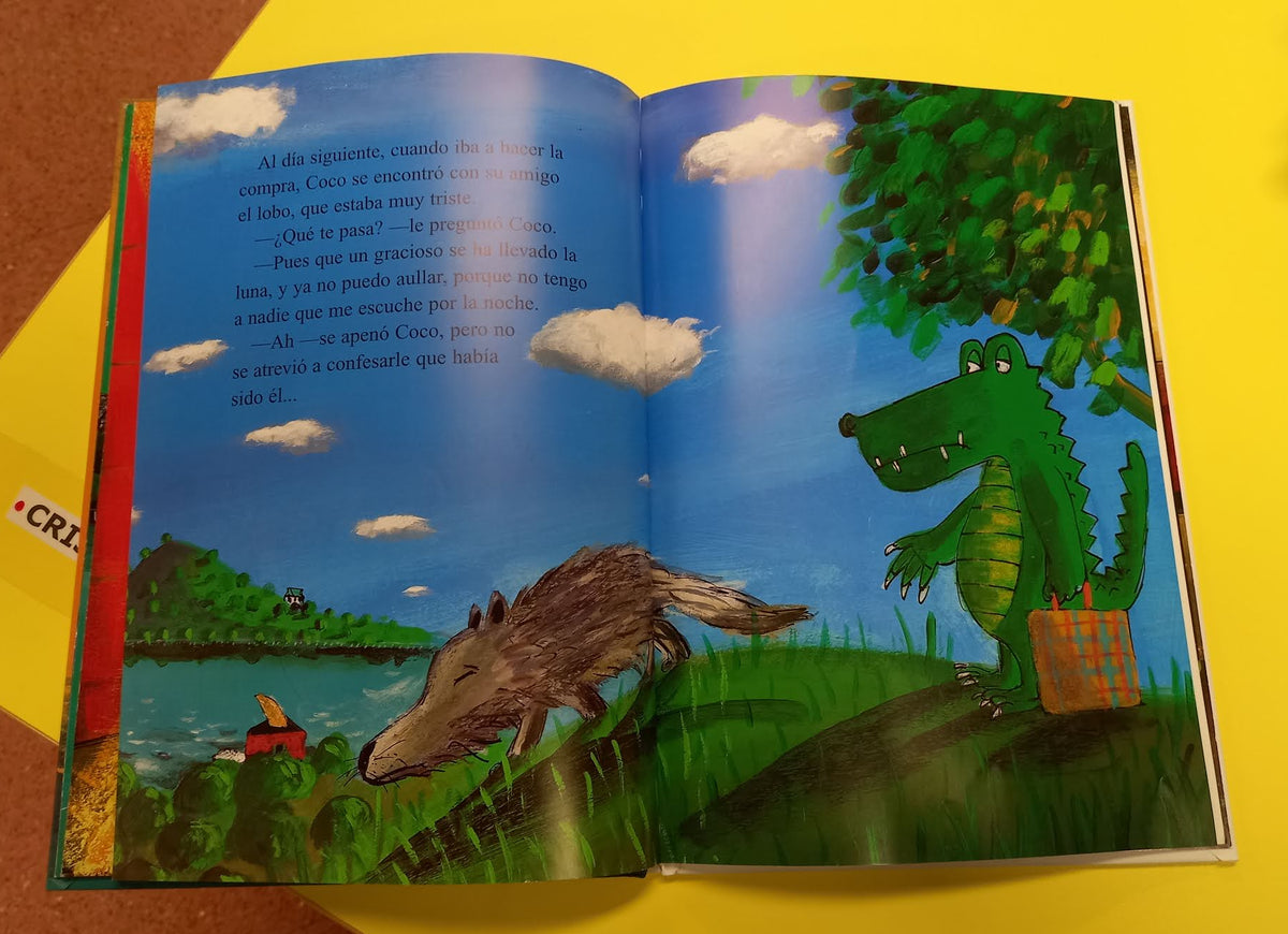 Coco y la Luna - Emilio Urberuaga - Editorial Kókinos - Libro Nuevo (Tapa Dura)