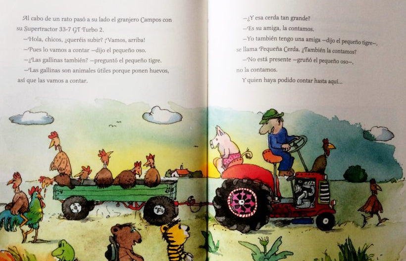 De cómo el tigre aprendió a contar - Janosch - Kókinos - Libro Nuevo (Tapa Dura)