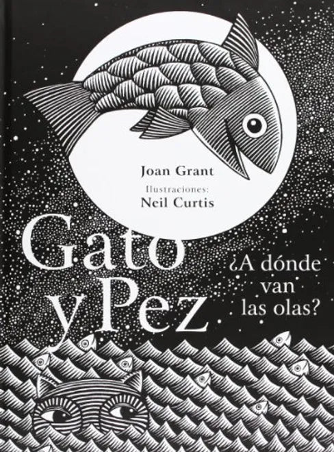 Gato y Pez ¿A dónde van las olas? - Joan Grant - Libros del Zorro Rojo - Libro Nuevo (Tapa Dura)