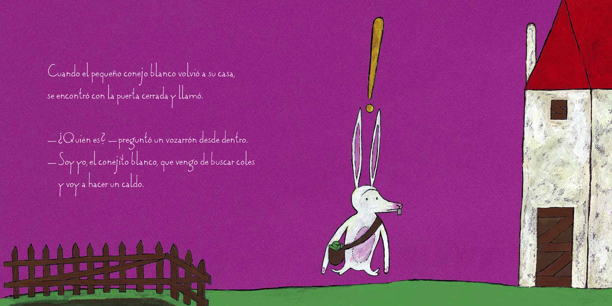 El pequeño conejo blanco - Xosé Ballesteros y Óscar Villán - Kalandraka - Libro Nuevo
