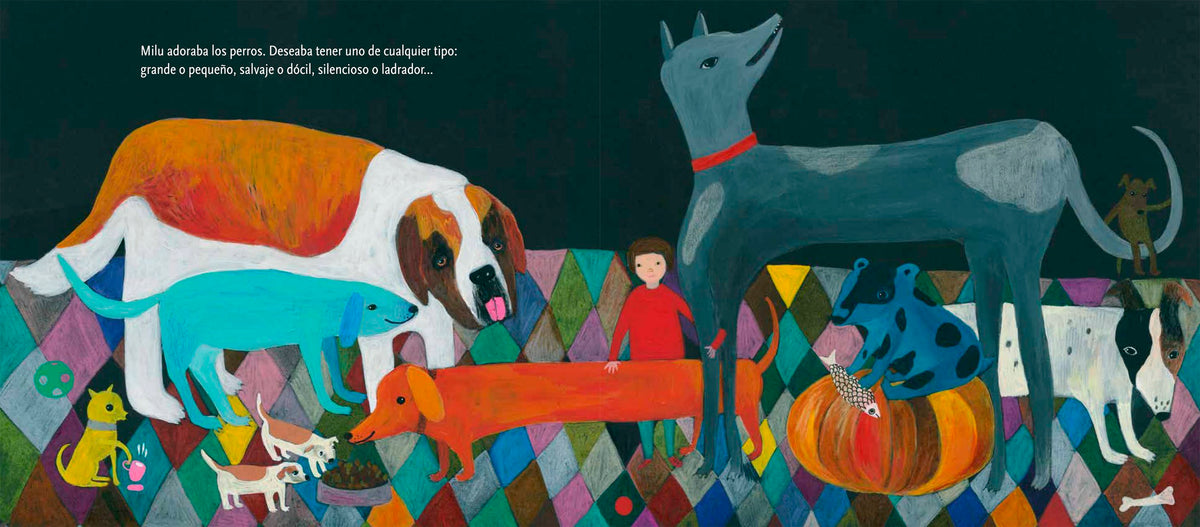 El perro de Milu - Mariann Máray - Kalandraka - Libro Nuevo (Tapa Dura)