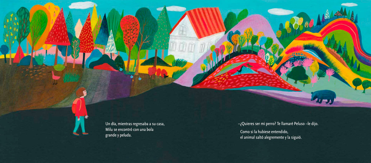 El perro de Milu - Mariann Máray - Kalandraka - Libro Nuevo (Tapa Dura)
