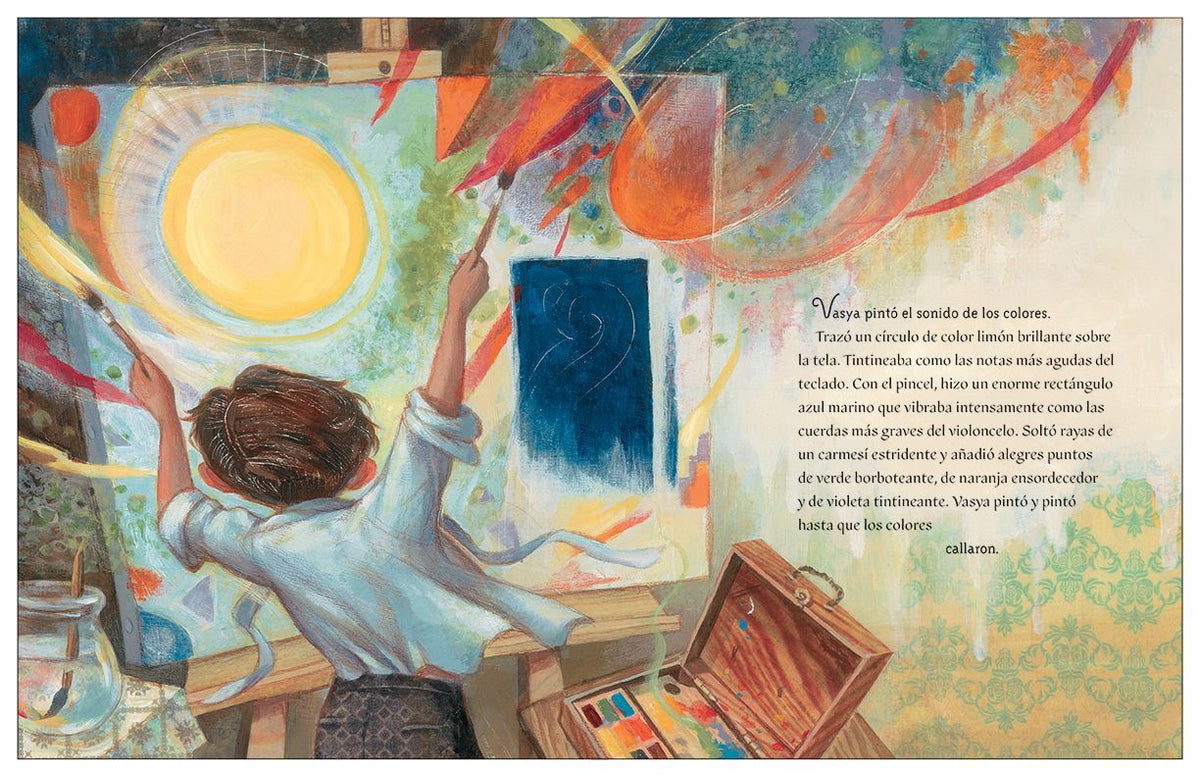 El sonido de los colores - Barb Rosenstock - Editorial Juventud - Libro Nuevo (Tapa Dura)