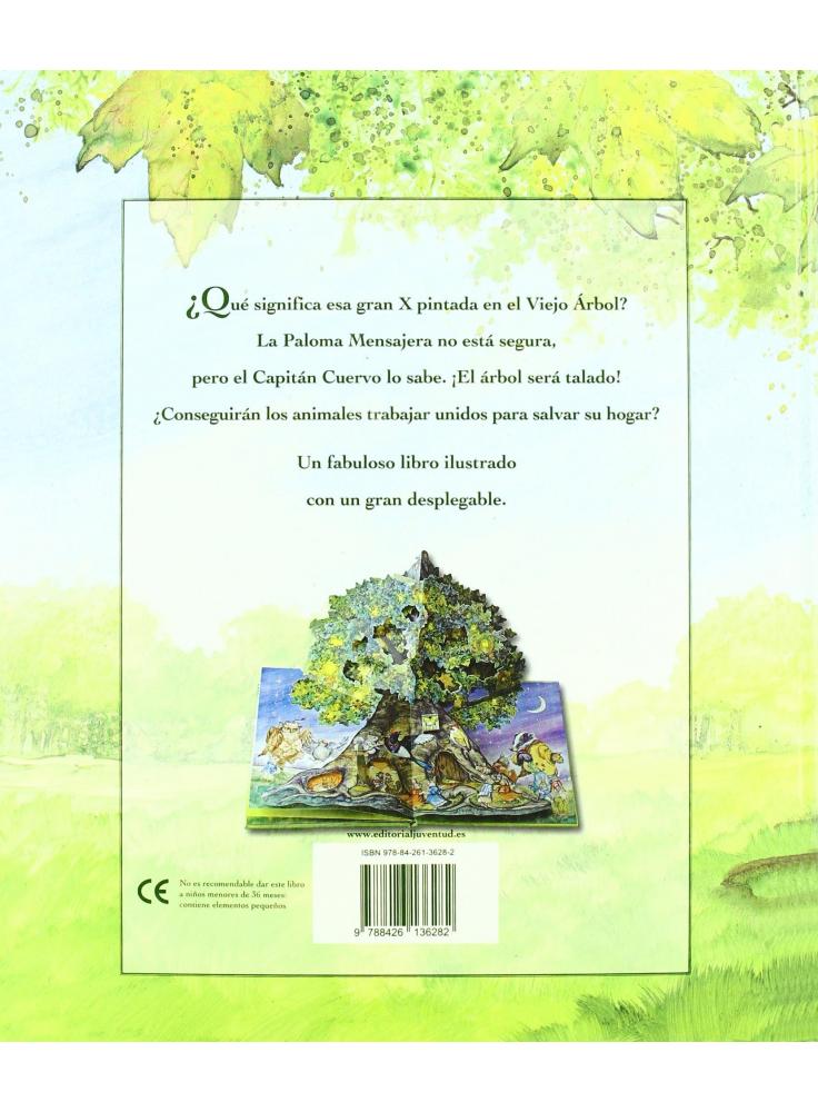 El viejo árbol (gran desplegable) - Ruth Brown - Editorial Juventud - Libro Nuevo (Tapa Dura)