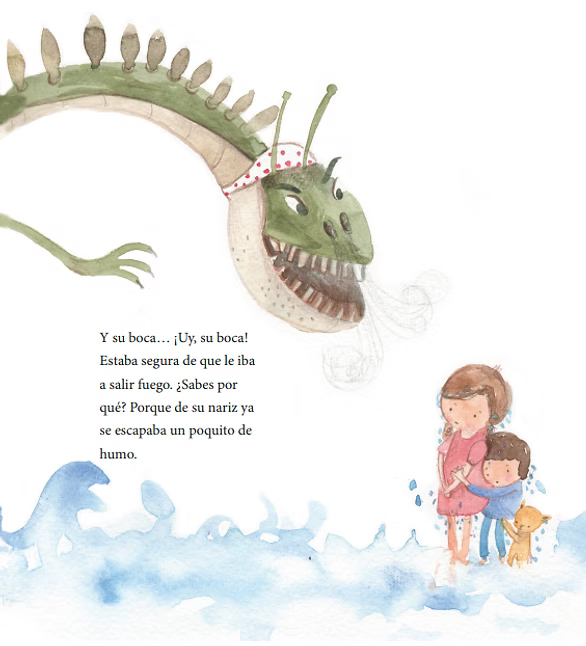 El día que mamá se transformó en dragón - Carol Neumann - Minilupa - Libro Nuevo (Tapa Dura)