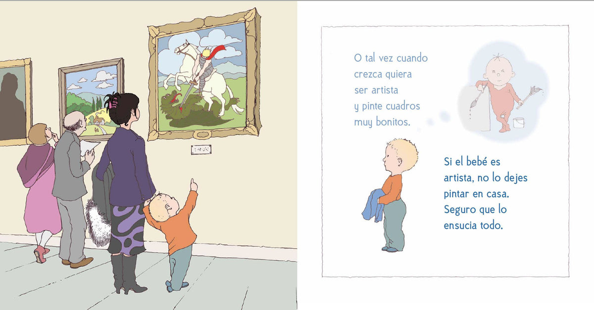 Esperamos a un bebé - John Burningham y Helen Oxenbury - Editorial Juventud - Libro Nuevo (Tapa Dura)