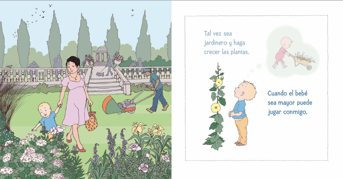 Esperamos a un bebé - John Burningham y Helen Oxenbury - Editorial Juventud - Libro Nuevo (Tapa Dura)