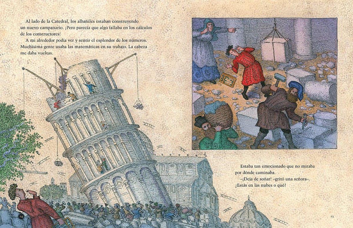Fibonacci: El soñador de números - Joseph D'Agnese - Editorial Juventud - Libro Nuevo (Tapa Dura)
