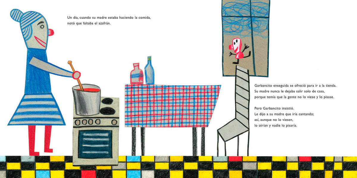 Garbancito - Olalla González y Marc Taeger - Kalandraka - Libro Nuevo