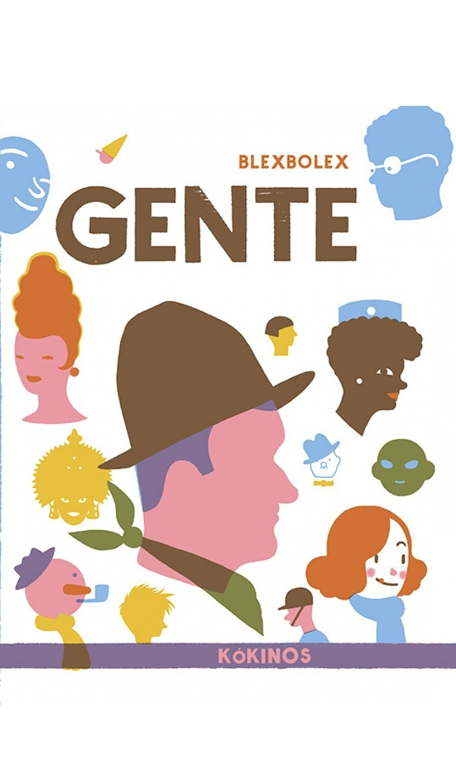Gente - Blexbolex - Kókinos - Libro Nuevo (Tapa Dura)