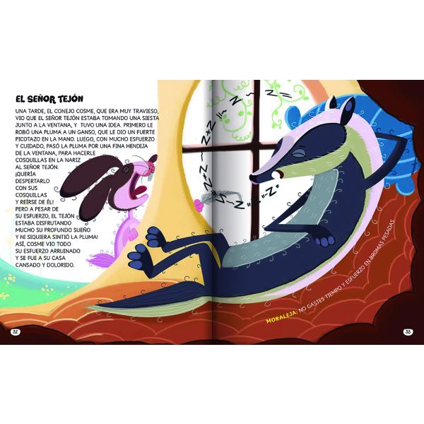 La hora del cuento - Cuentos con Animales - Latinbooks - Libro Nuevo (Tapa Dura)