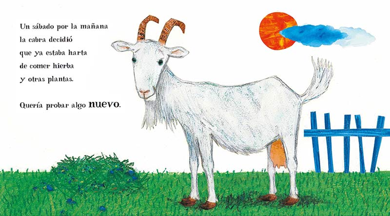 La cabra Glotona - Petr Horáček - Editorial Juventud - Libro Nuevo (Tapa Dura)
