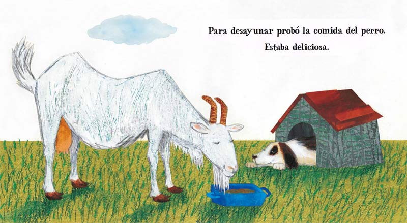 La cabra Glotona - Petr Horáček - Editorial Juventud - Libro Nuevo (Tapa Dura)