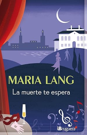 La muerte te espera - Maria Lang - Tapa Dura - Bruguera - Libro Usado
