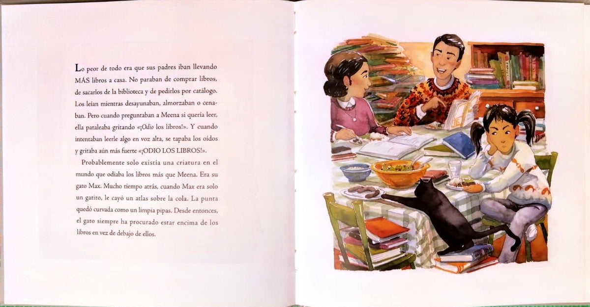 La niña que odiaba los libros - Manjusha Pawagi - Editorial Juventud - Libro Nuevo (Tapa Dura)