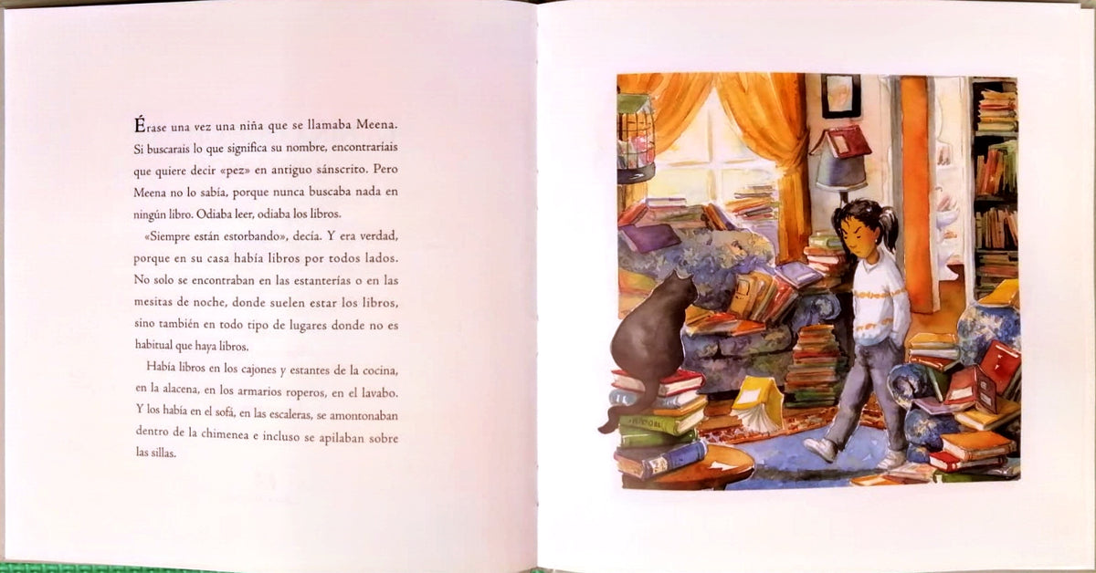 La niña que odiaba los libros - Manjusha Pawagi - Editorial Juventud - Libro Nuevo (Tapa Dura)