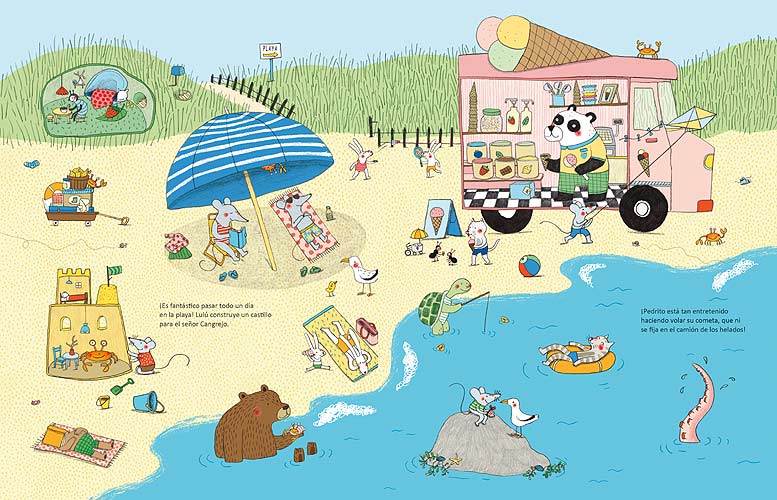 Las vacaciones del ratón cartero - Marianne Dubuc - Editorial Juventud - Libro Nuevo (Tapa Dura)