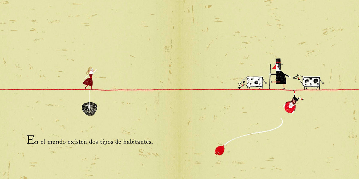Los de arriba y los de abajo - Paloma Valdivia - Kalandraka - Libro Nuevo (Tapa Dura)