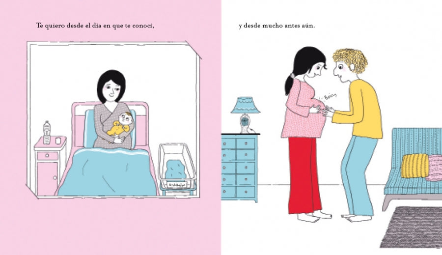 Mi amor - Astrid Desbordes y Pauline Martin - Kókinos - Libro Nuevo (Tapa Dura)