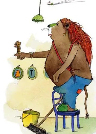 Papá León y sus felices hijos - Janosch - Kókinos - Libro Nuevo (Tapa Dura)