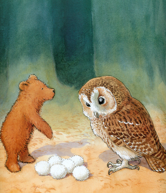 Pequeño Oso y los seis ratones blancos - Chris Wormell - Editorial Juventud - Libro Nuevo (Tapa Dura)