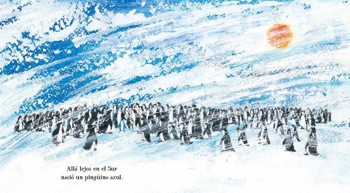 Pingüino Azul - Petr Horáček - Editorial Juventud - Libro Nuevo (Tapa Dura)