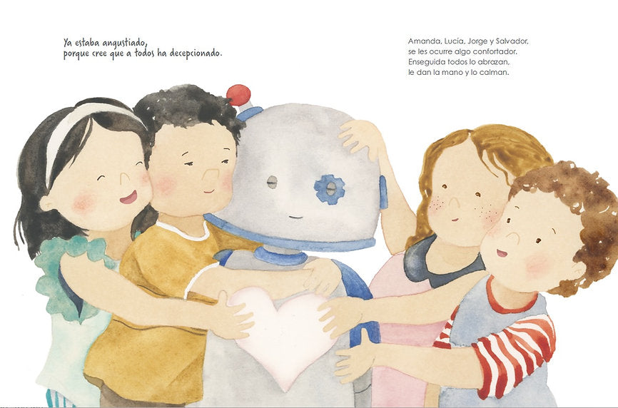 Roberto, el robot ¿perfecto? - Josefa Gazitúa - Minilupa - Libro Nuevo (Tapa Dura)