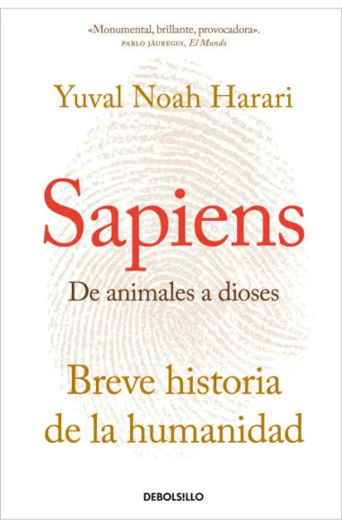 Sapiens: De animales a dioses - Yuval Noah Harari - Debolsillo - Libro Nuevo