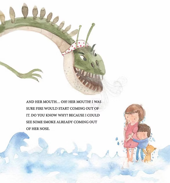 The day my mon turned into a dragon - Carol Neumann - Minilupa - Libro Nuevo (Tapa Dura) (En Inglés)