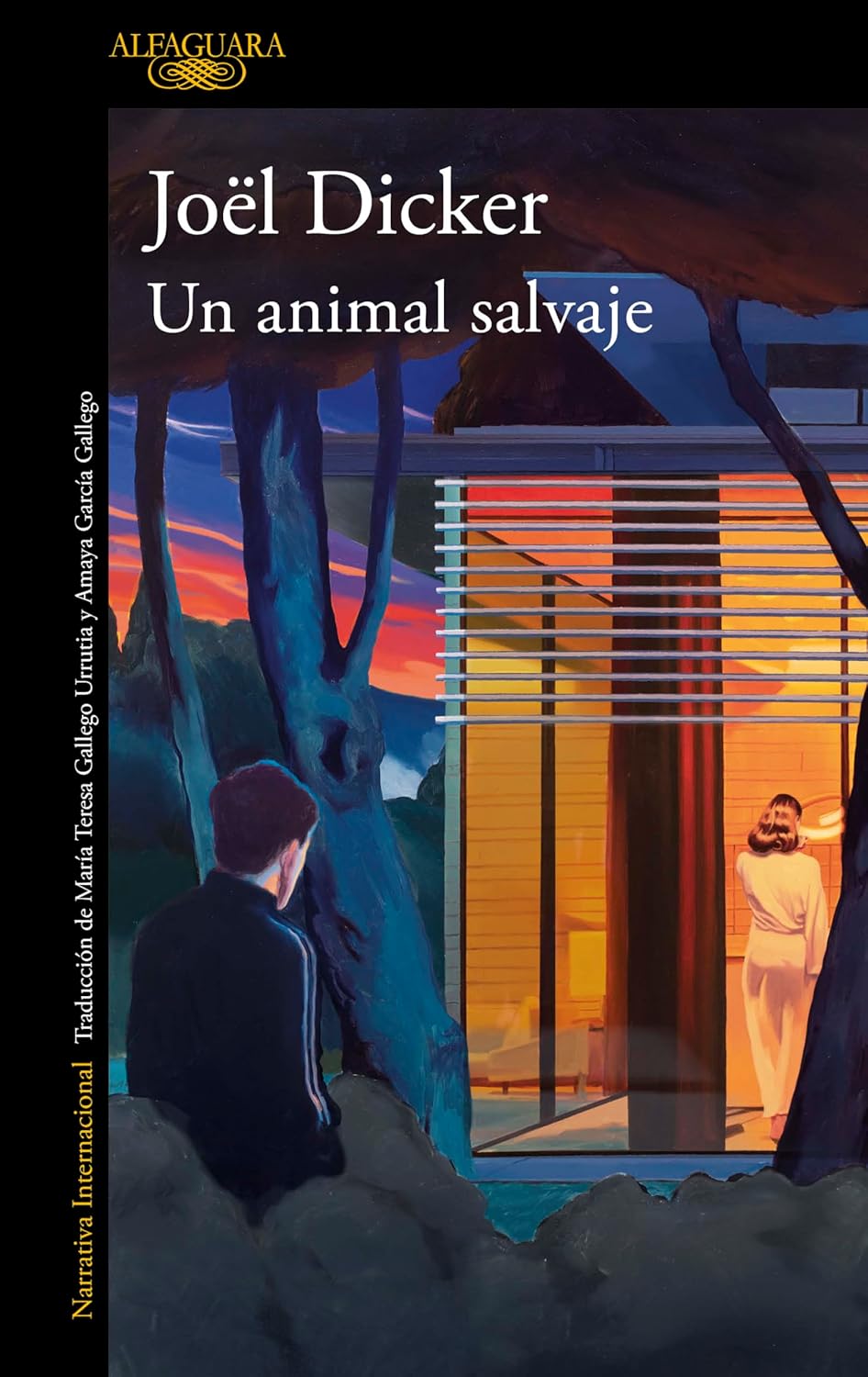 Un animal salvaje - Joël Dicker - Alfaguara - Libro Nuevo