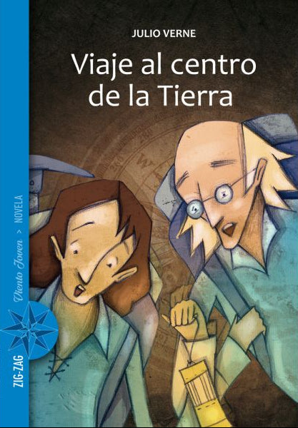 Viaje al centro de la Tierra - Julio Verne - Zig-Zag - Libro Nuevo