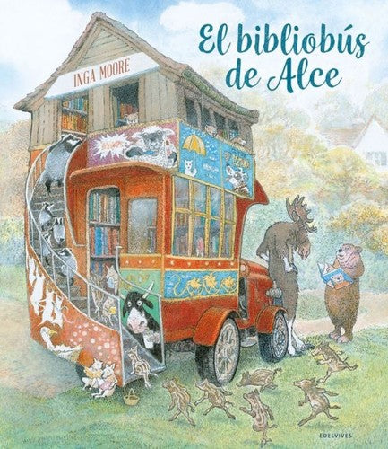El bibliobús de Alice - Inga Moore - Edelvives - Libro Nuevo (Tapa Dura)