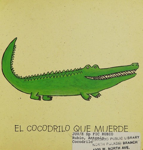 Cocodrilo - Antonio Rubio - Kalandraka - Libro Nuevo (Todo Cartón)