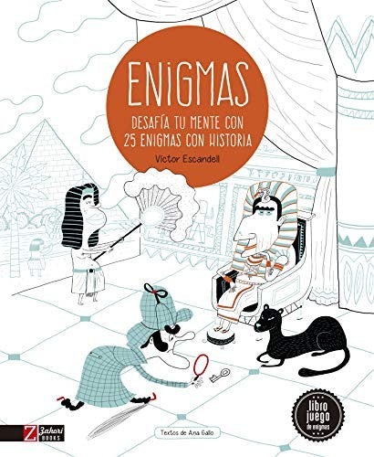 Enigmas: Desafía tu mente con 25 misterios de la historia - Victor Escandell - Zahorí Books - Libro Nuevo (Tapa Dura)